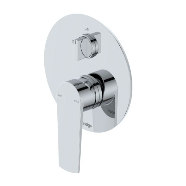 Indigo Savina Bath/Shower Mixer with Diverter Chrome