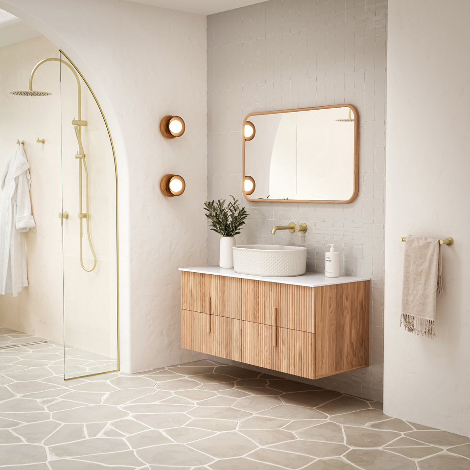 Ingrain Timber Framed Rectangular Mirror 600mm x 1000mm