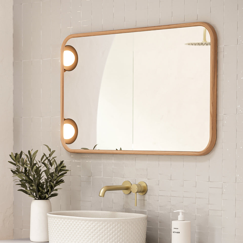 Ingrain Timber Framed Rectangular Mirror 600mm x 1000mm