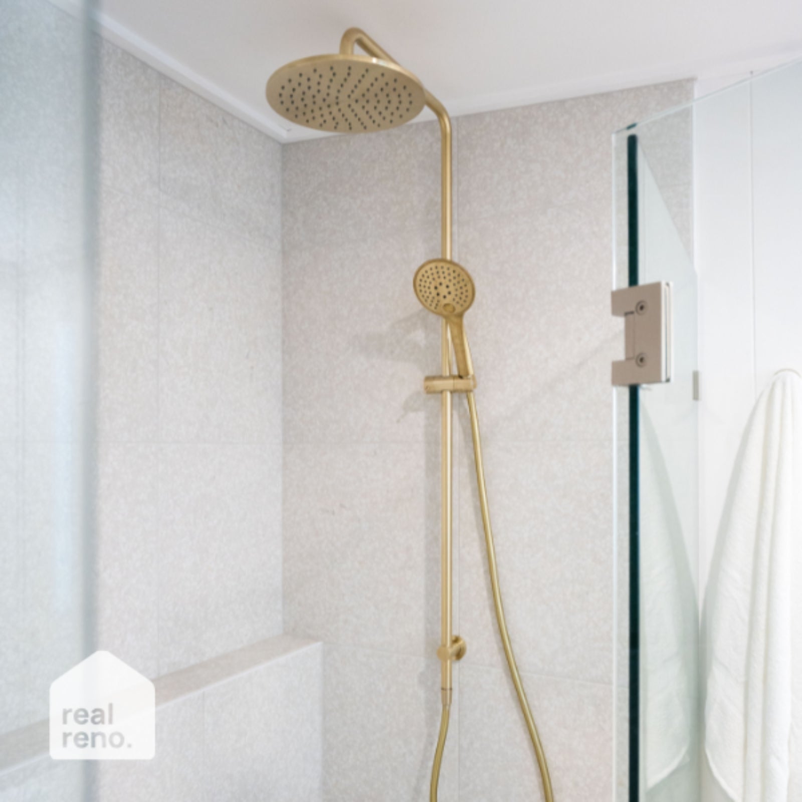 Freestanding Bath Island Terrazzo White Matt P4 Porcelain Tile 600x600mm 6NBLWHM - The Blue Space