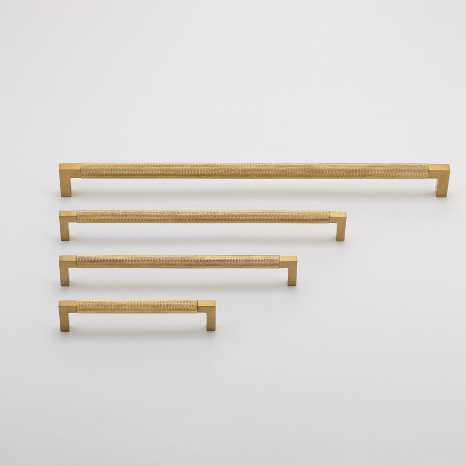 Iver Brunswick 450mm Cabinet Pull Handle Brushed Gold PVD