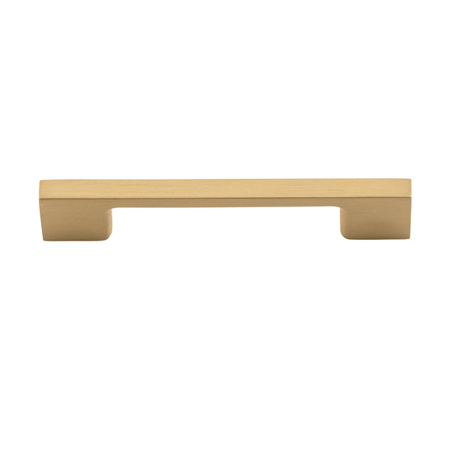 Iver Cali 96mm Cabinet Pull Handle Brushed Brass SDG-0554 - The Blue Space