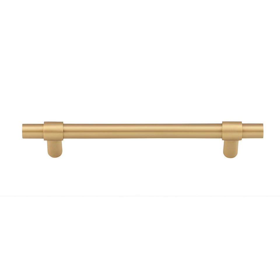 Iver Helsinki 128mm Cabinet Pull Handle Brushed Brass
