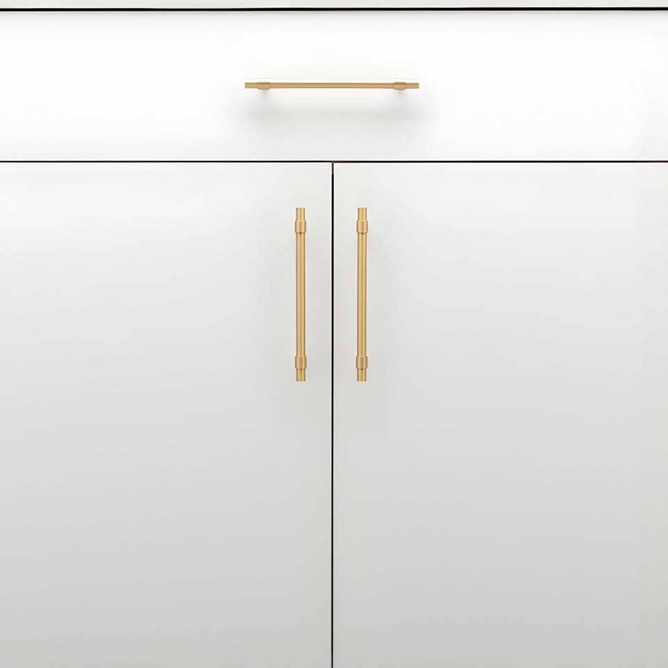 Iver Helsinki 160mm Cabinet Pull Handle Brushed Brass