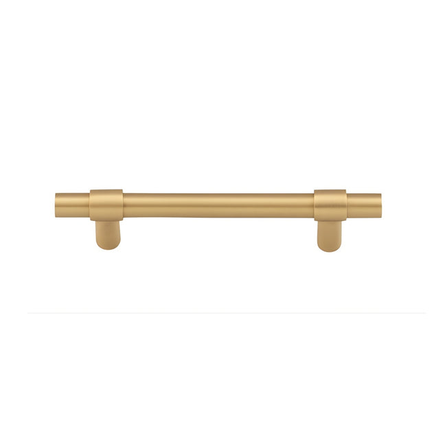 Iver Helsinki 96mm Cabinet Pull Handle Brushed Brass 20996 - The Blue Space