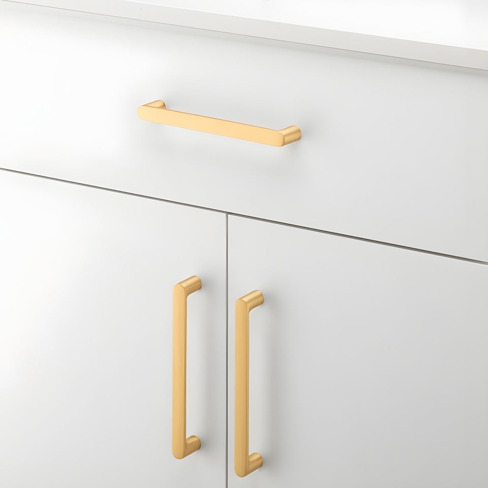 Iver Osaka 160mm Cabinet Pull Handle Brushed Brass