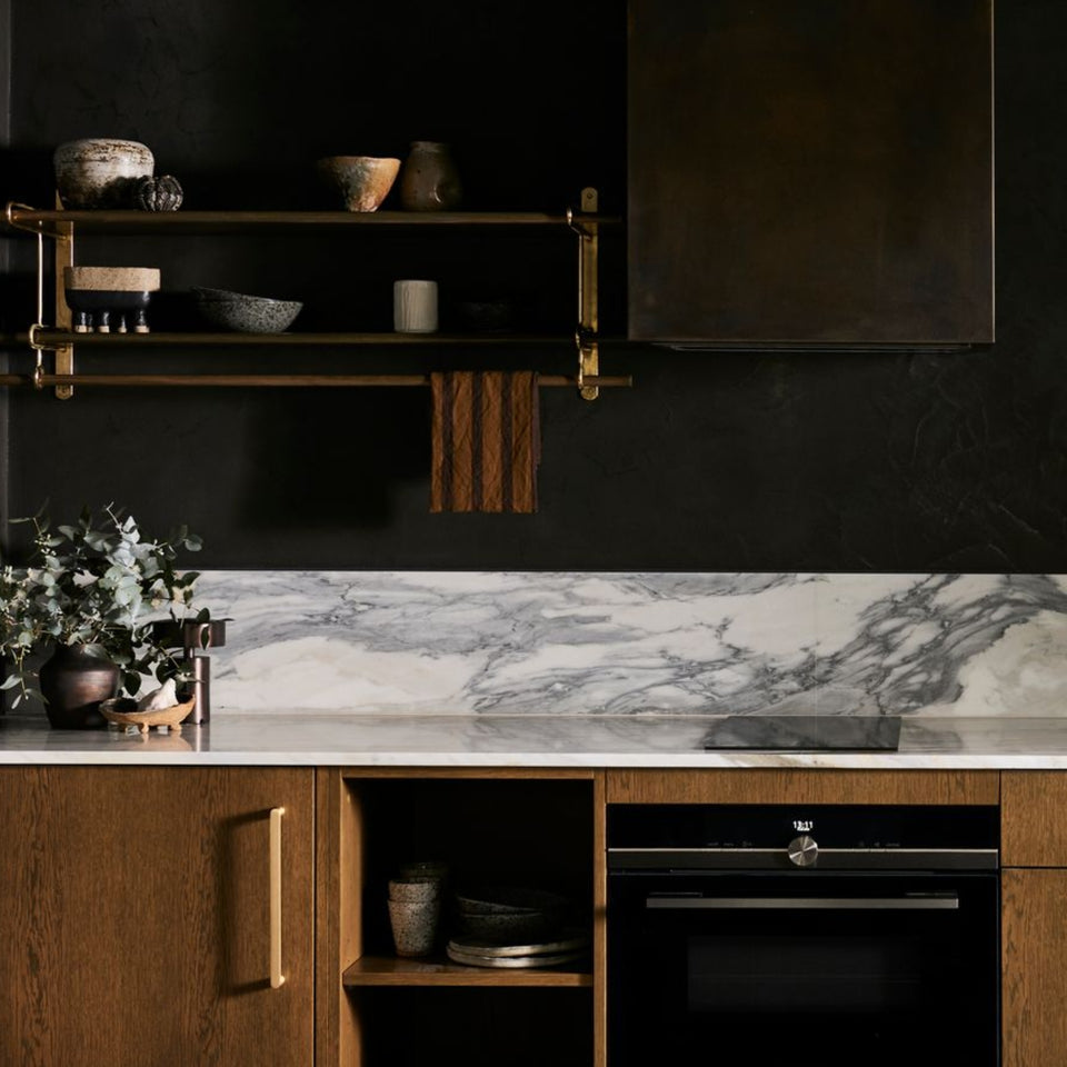Iver Osaka 160mm Cabinet Pull Handle Signature Brass