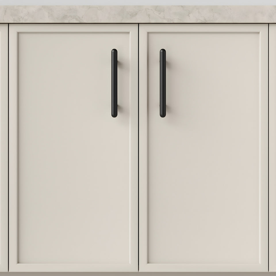 Iver Puerto 128mm Cabinet Pull Handle Matte Black