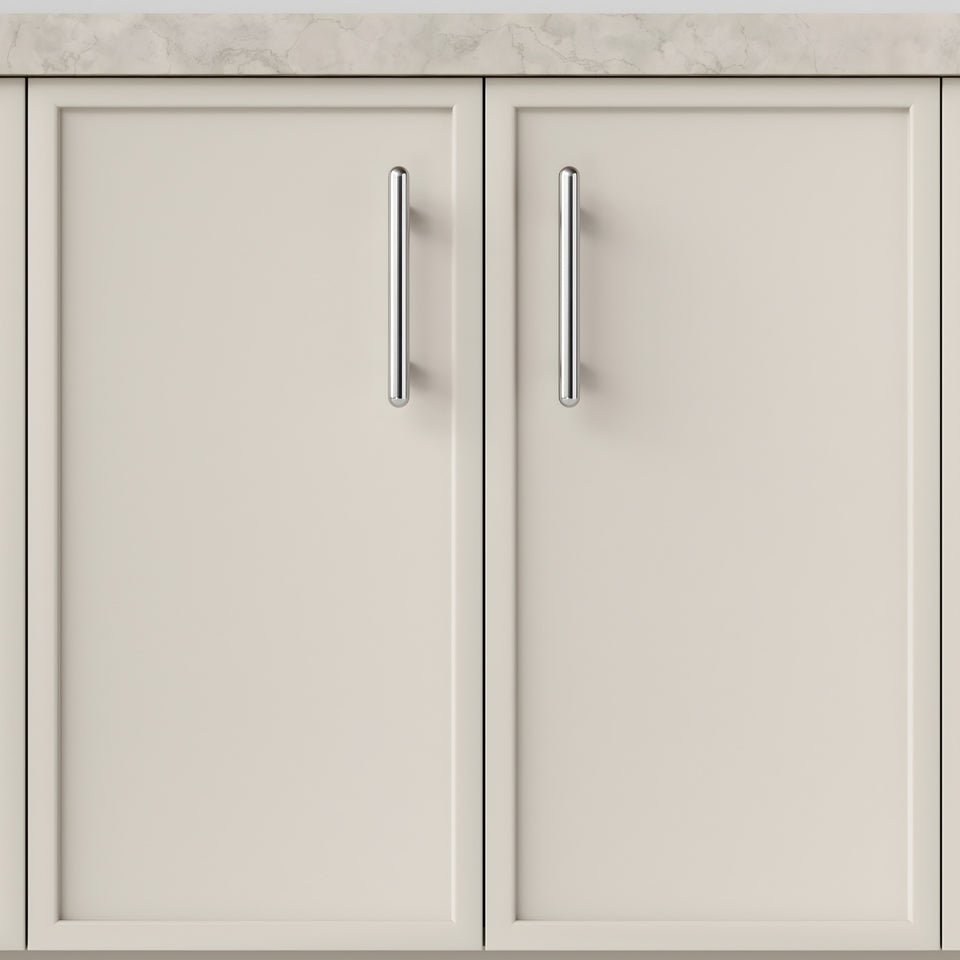 Iver Puerto 128mm Cabinet Pull Handle Polished Chrome