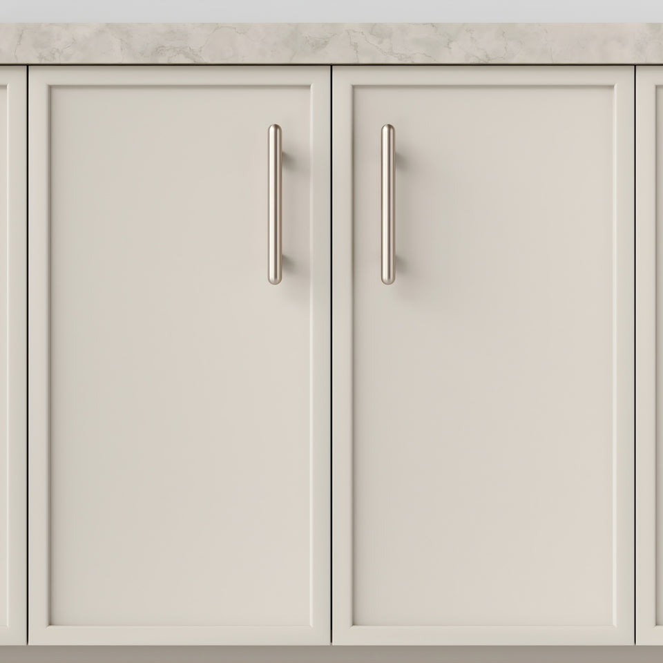 Iver Puerto 128mm Cabinet Pull Handle Satin Nickel
