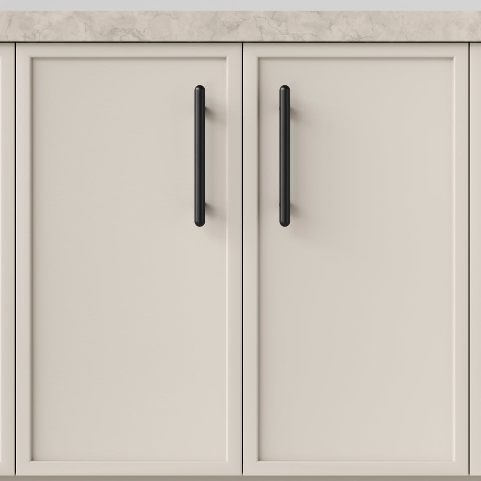 Iver Puerto 160mm Cabinet Pull Handle Matte Black
