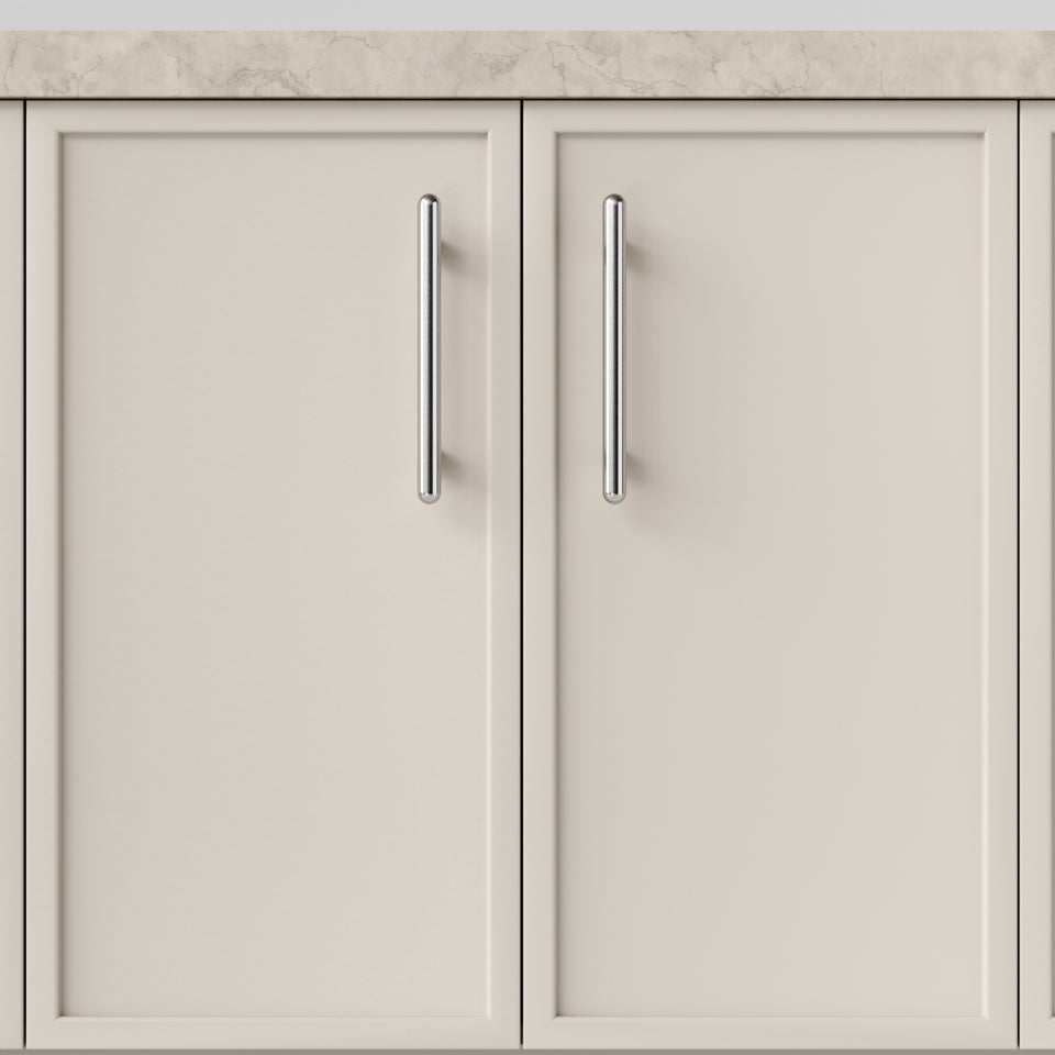 Iver Puerto 160mm Cabinet Pull Handle Polished Chrome
