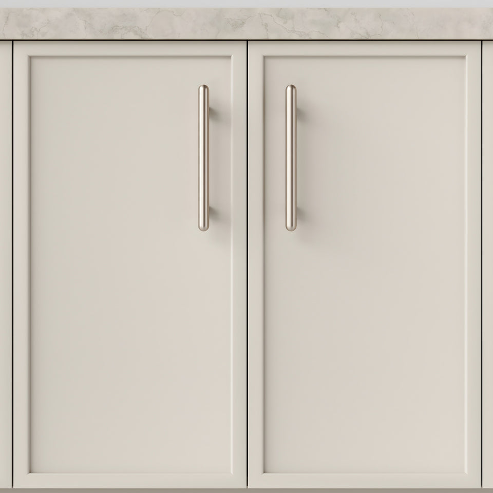 Iver Puerto 160mm Cabinet Pull Handle Satin Nickel