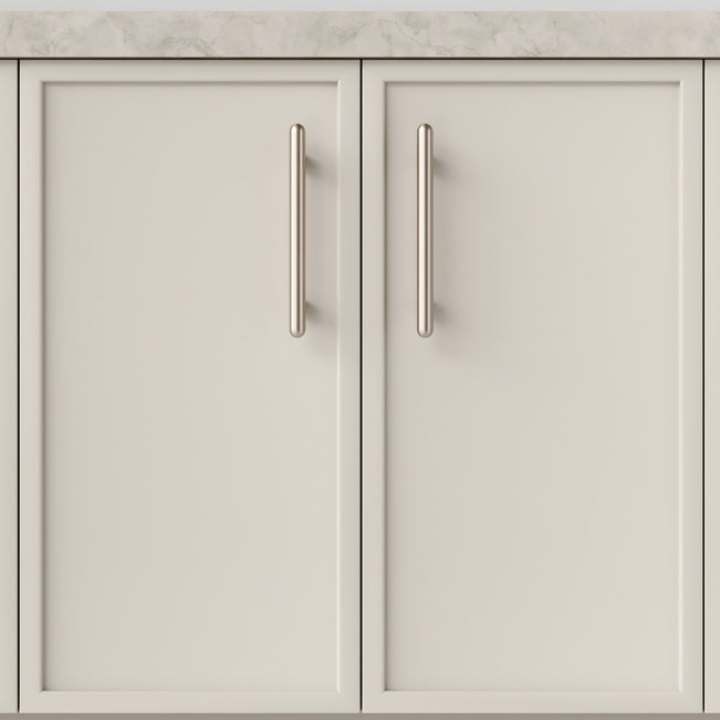 Hero Iver Puerto 160mm Cabinet Pull Handle Satin Nickel 24045 - The Blue Space