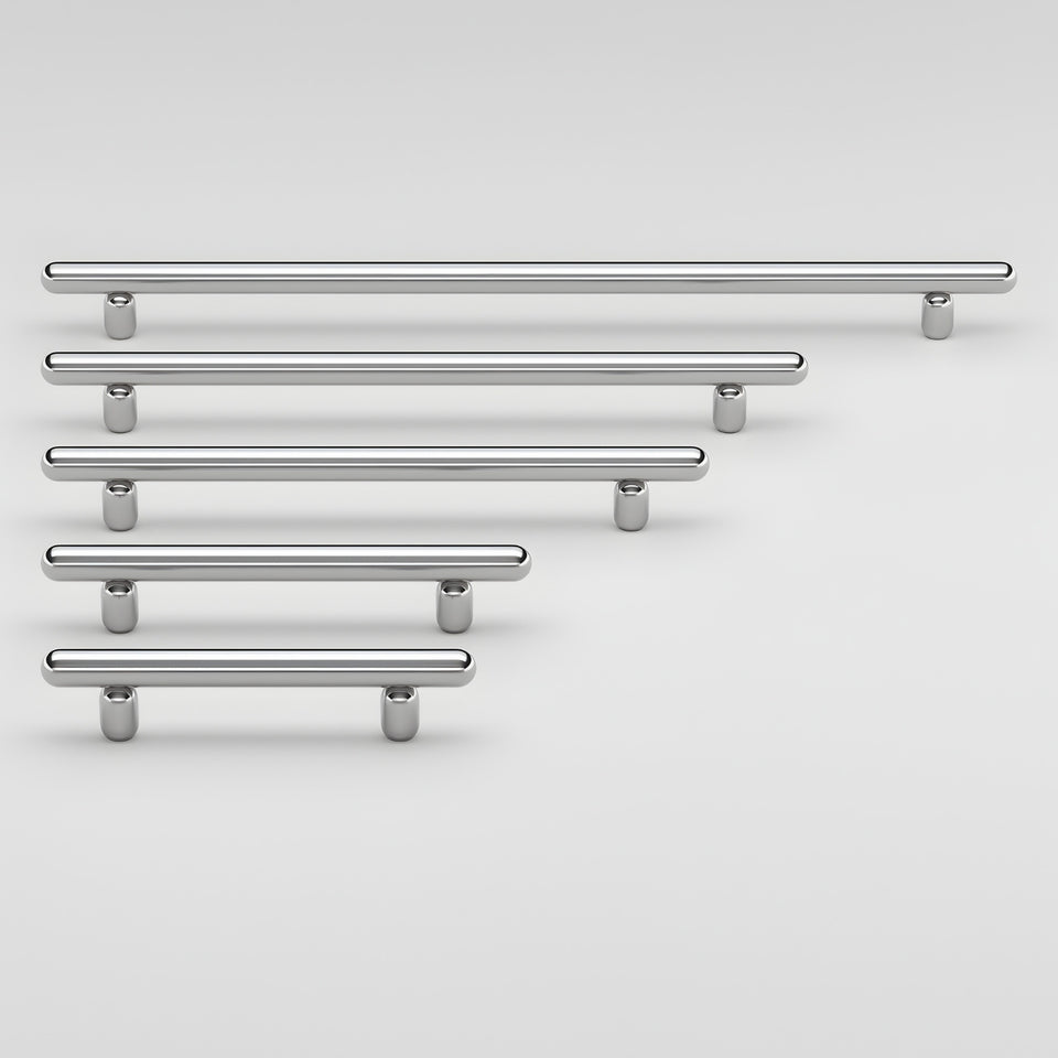 Iver Puerto 256mm Cabinet Pull Handle Polished Chrome