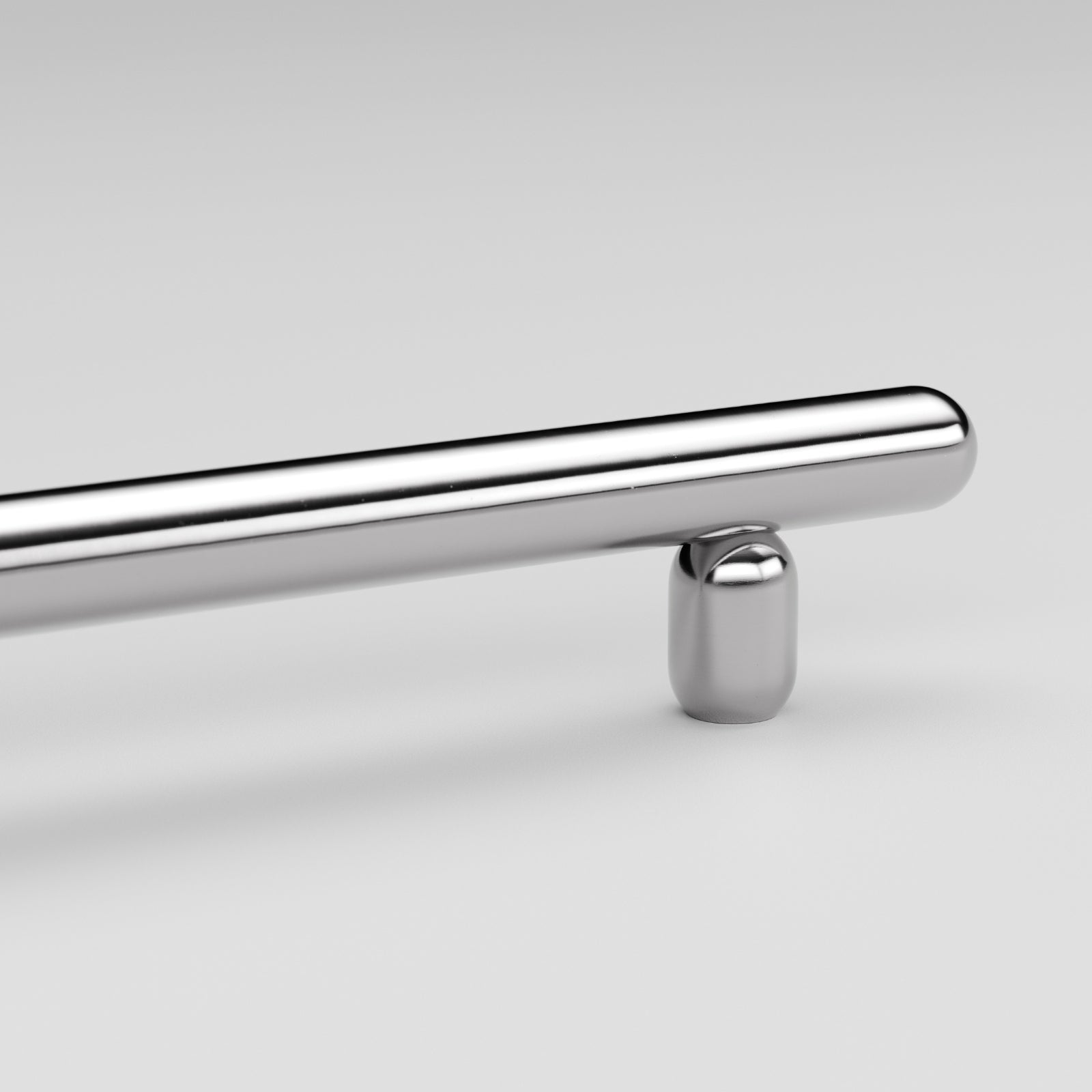 Detail1 Iver Puerto 256mm Cabinet Pull Handle Polished Chrome 24054 - The Blue Space
