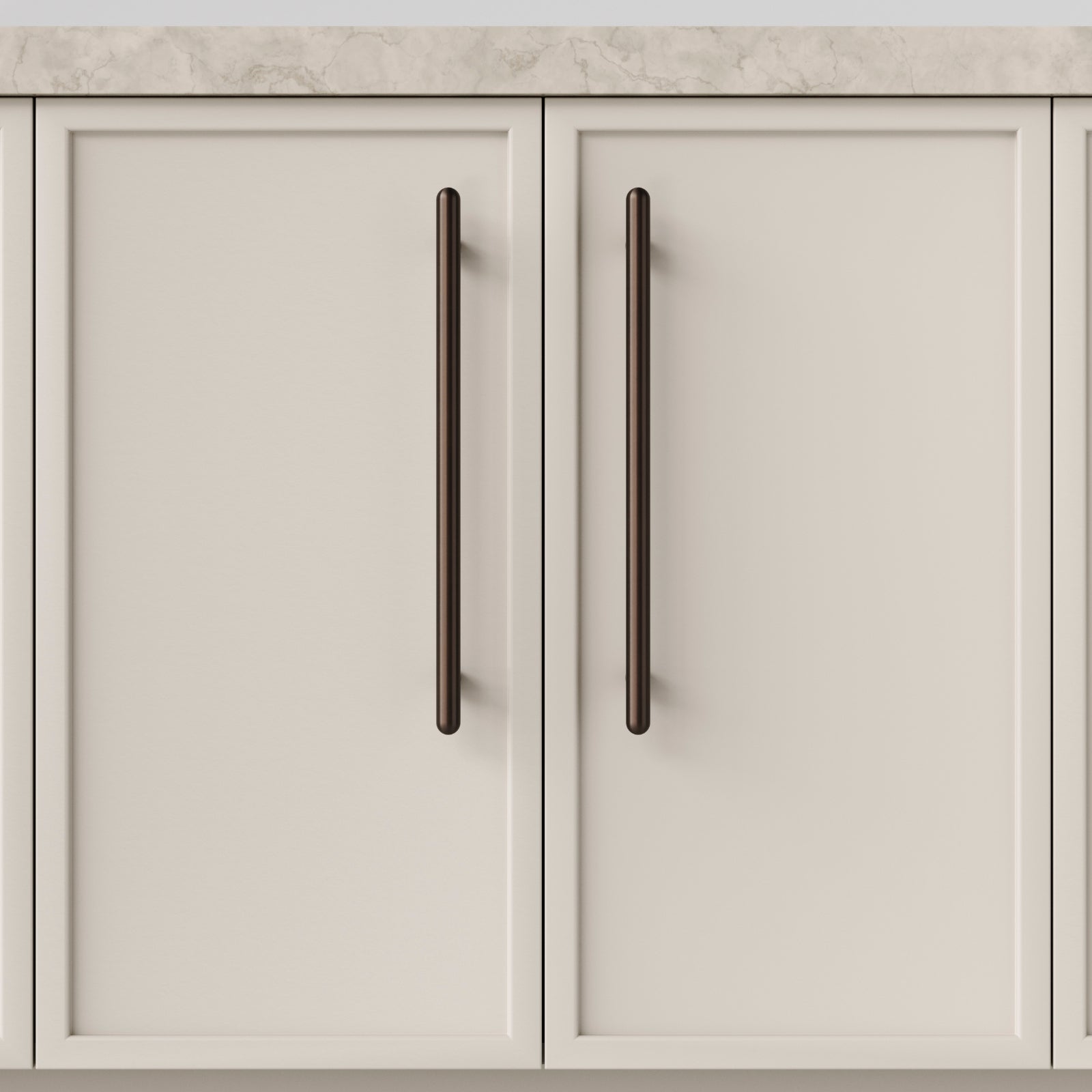 Hero Iver Puerto 320mm Cabinet Pull Handle Signature Brass 24062 - The Blue Space