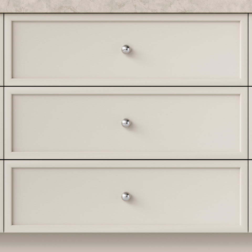 Iver Puerto 32mm Cabinet Knob Polished Chrome