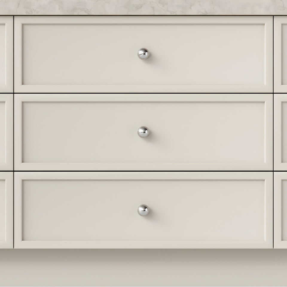 Iver Puerto 38mm Cabinet Knob Polished Chrome