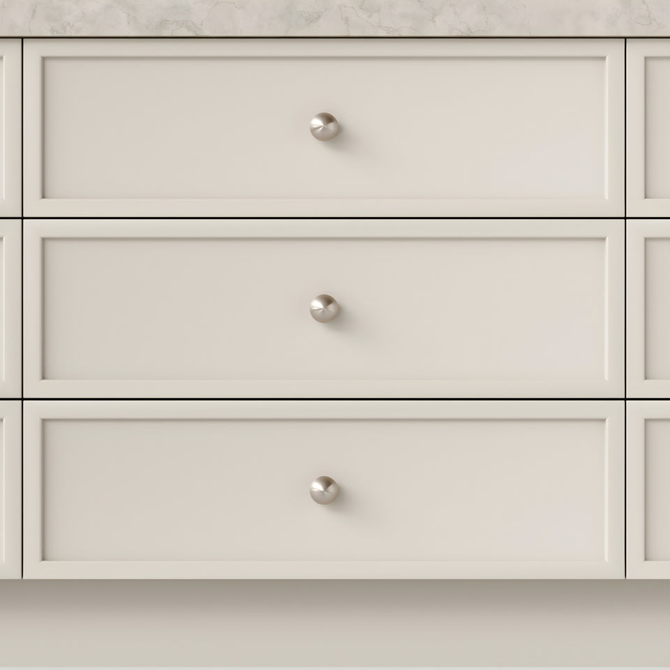 Iver Puerto 38mm Cabinet Knob Satin Nickel