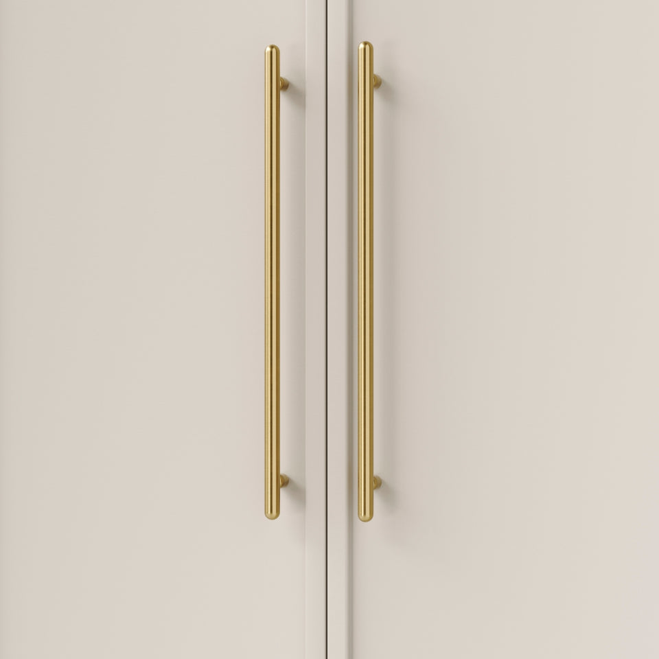 Iver Puerto 450mm Cabinet Pull Handle Brushed Gold PVD