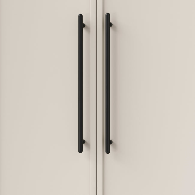 Hero Iver Puerto 450mm Cabinet Pull Handle Matte Black 24073 - The Blue Space