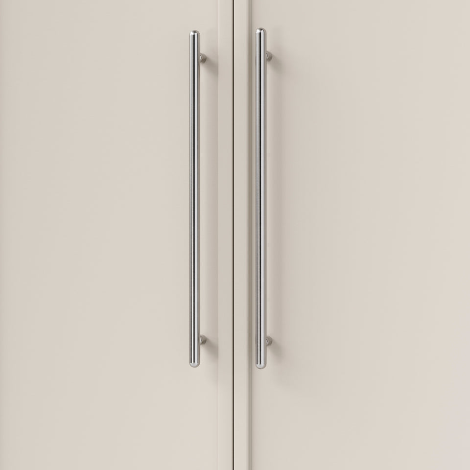 Iver Puerto 450mm Cabinet Pull Handle Polished Chrome