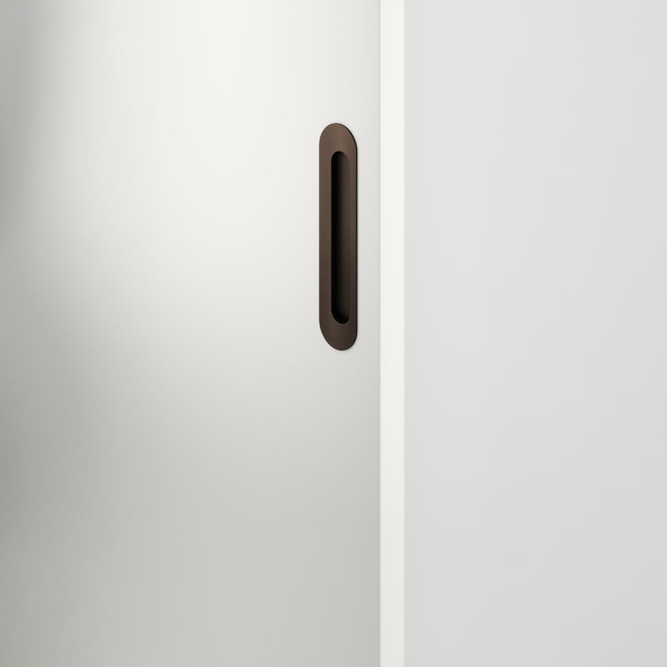 Iver Puerto Flush Pull Signature Brass