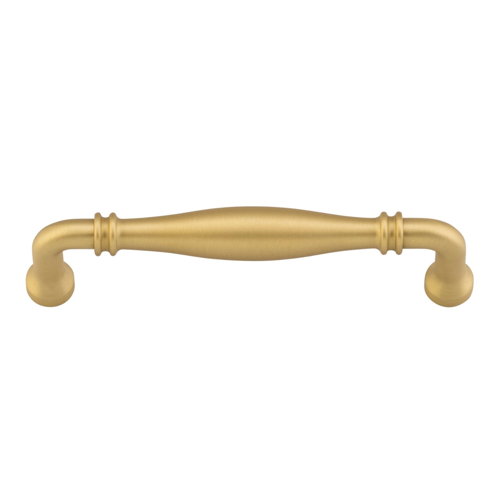 Iver Sarlat 128mm Cabinet Pull Handle Brushed Gold PVD 17104 - The Blue Space