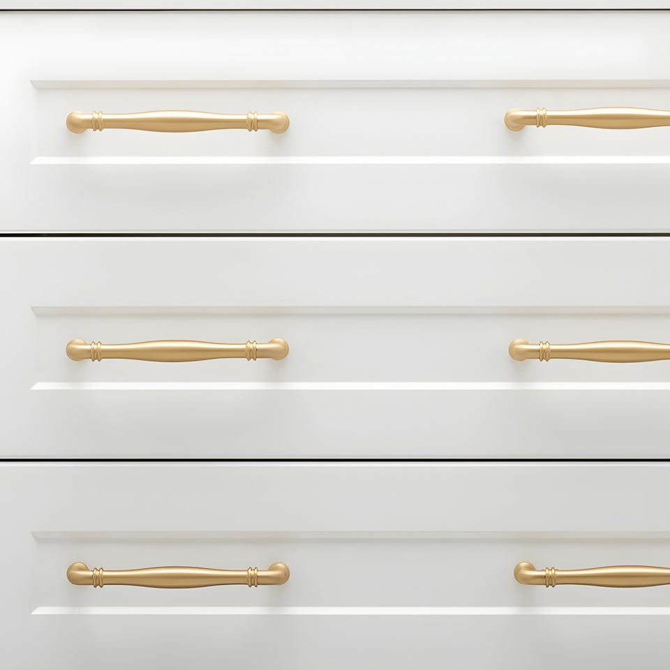 Iver Sarlat 160mm Cabinet Pull Handle Brushed Brass