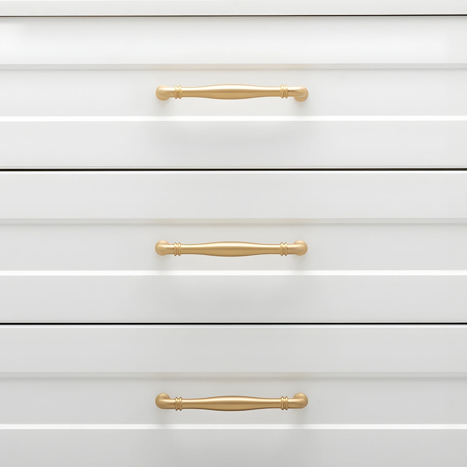 Iver Sarlat 160mm Cabinet Pull Handle Brushed Brass