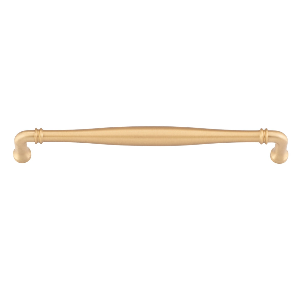 Iver Sarlat 256mm Cabinet Pull Handle Brushed Brass