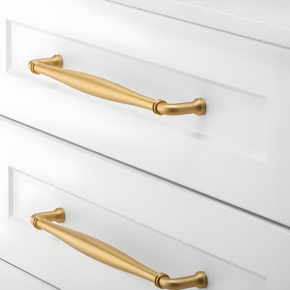 Iver Sarlat 320mm Cabinet Pull Handle Brushed Brass