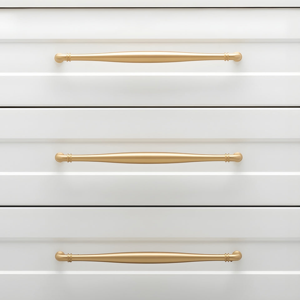 Iver Sarlat 320mm Cabinet Pull Handle Brushed Brass
