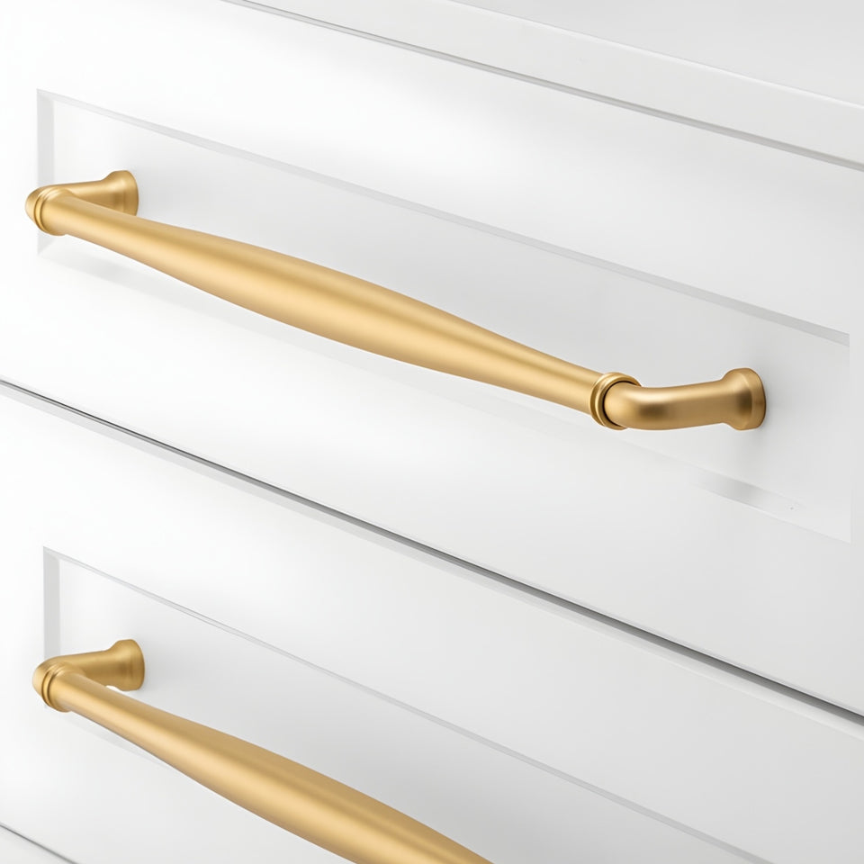 Iver Sarlat 450mm Cabinet Pull Handle Brushed Brass