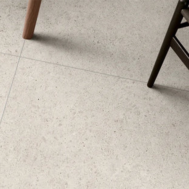 Ivory Myra Limestone Tile Matt 600 x 1200 x 10mm Porcelain  | The Blue Space