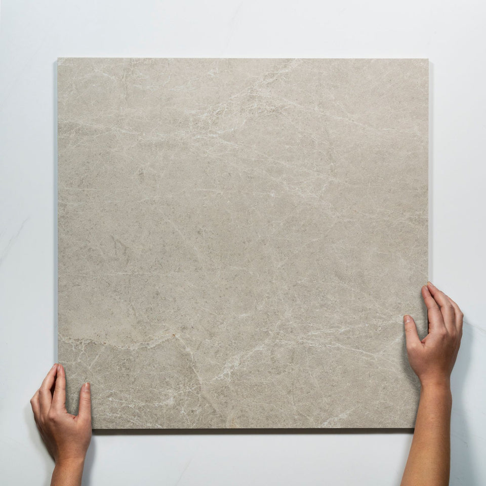 Kew Beige Matte Porcelain Tile 600 x 600mm