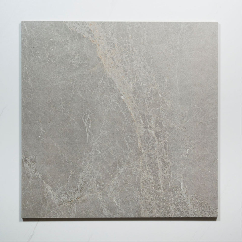 Kew Grey Matte Porcelain Tile 600 x 600mm