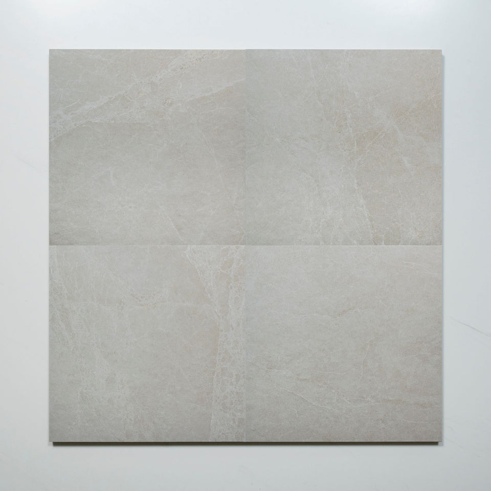 Kew Pearl Matte Porcelain Tile 600 x 600mm