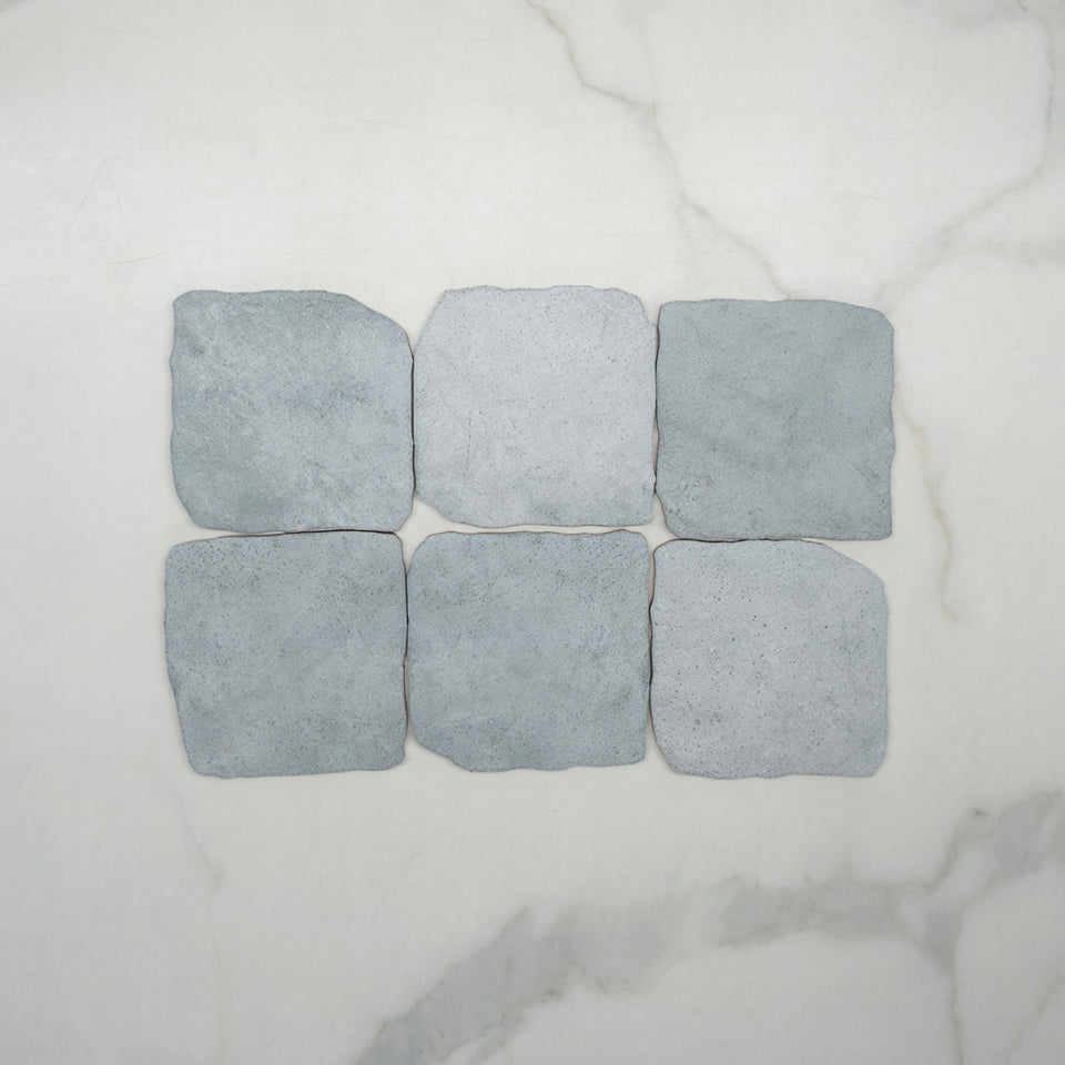 Light Grey Settlers Cobble Stone 150 x 150mm Porcelain