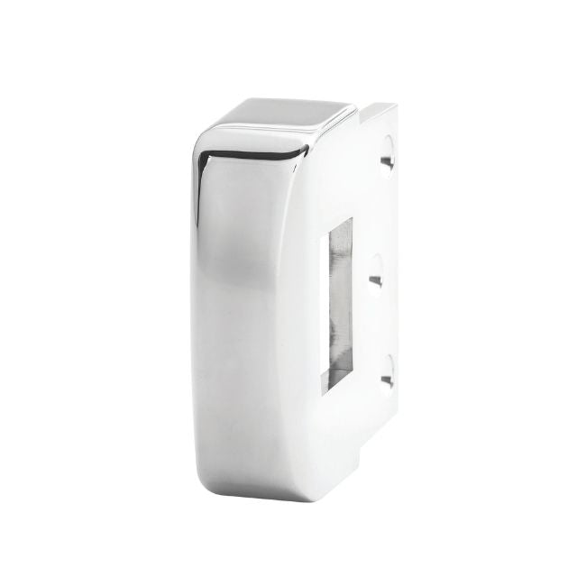 Lockwood 001 Double Cylinder Deadlatch Lever with Open In Strike Chrome Plate