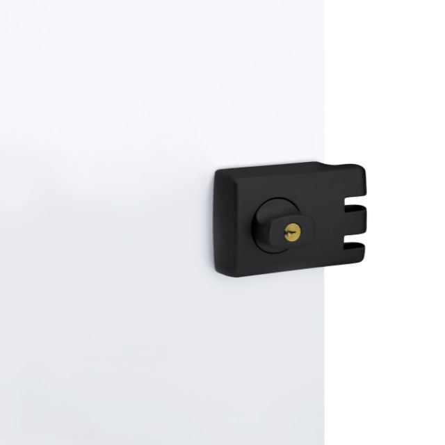 Lockwood 355 Double Cylinder Deadlock Matte Black