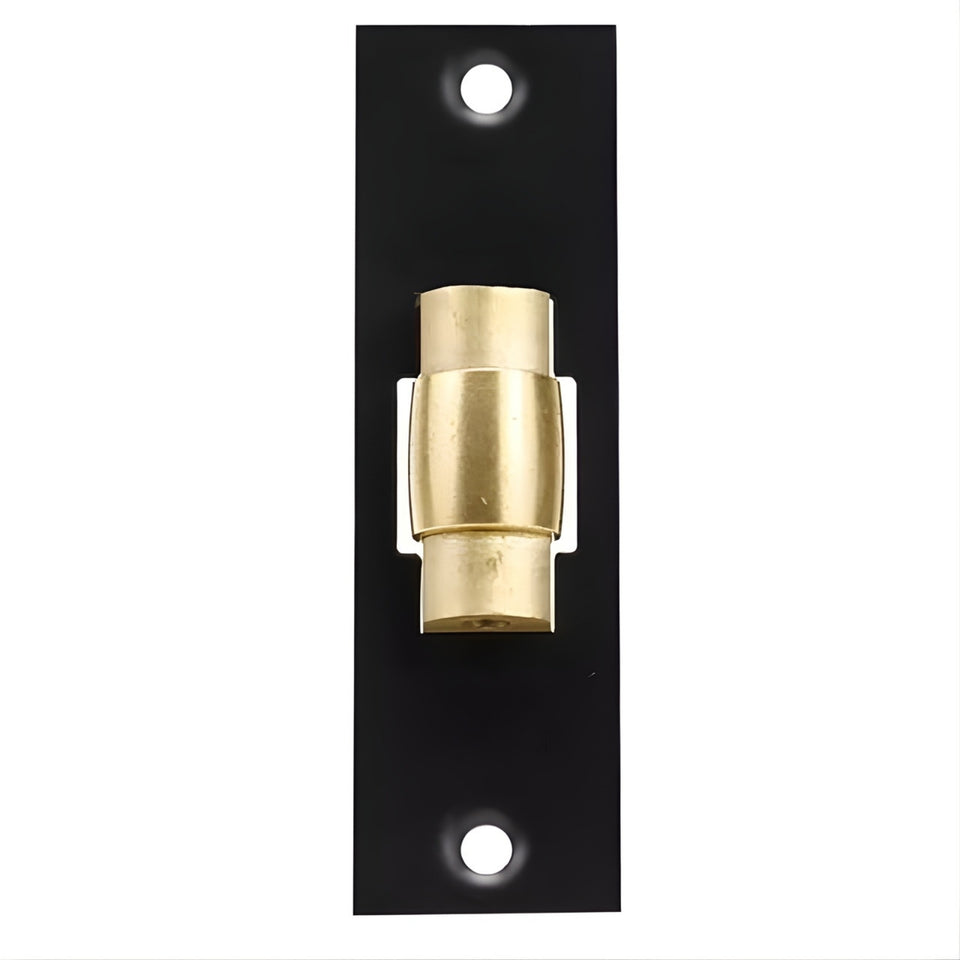 Lockwood 7580 Roller Bolt Matte Black