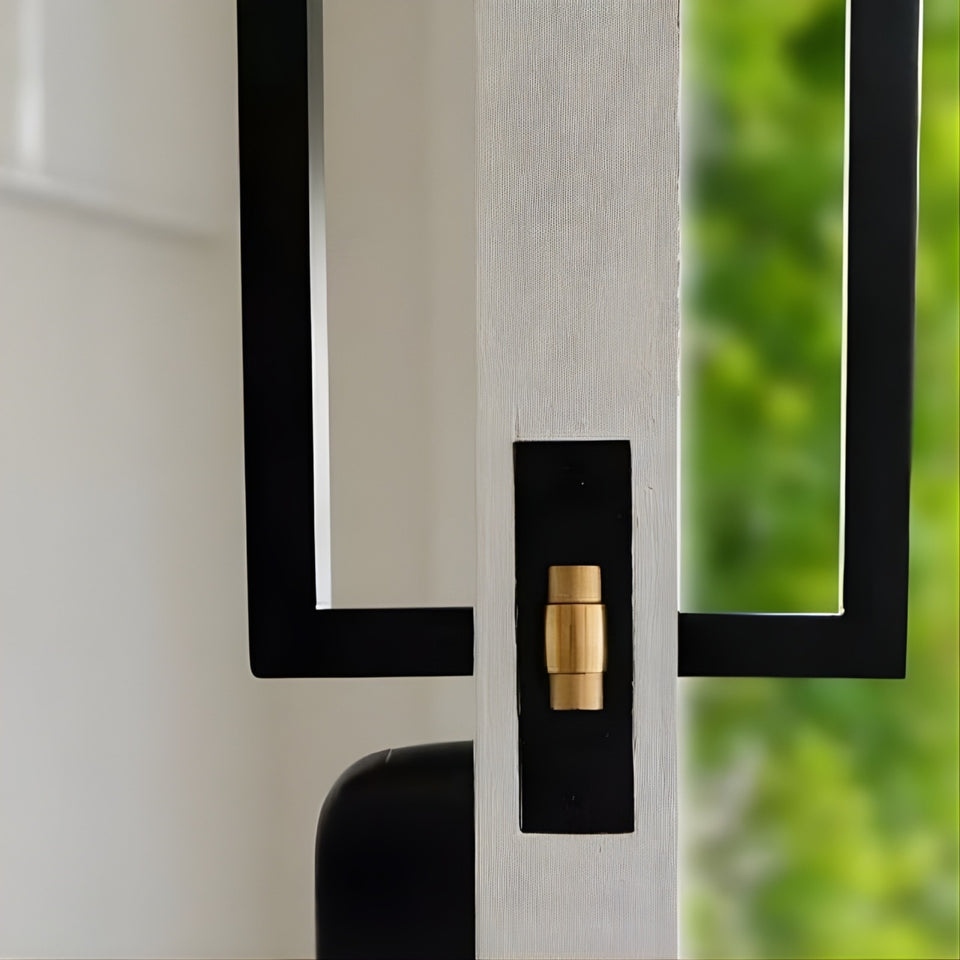 Lockwood 7580 Roller Bolt Matte Black