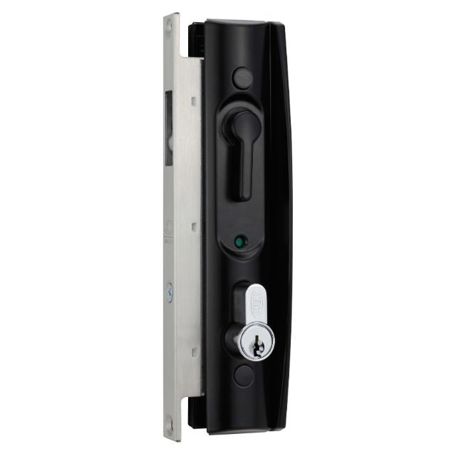Lockwood 8653 Sliding Security Screen Door Lock Black