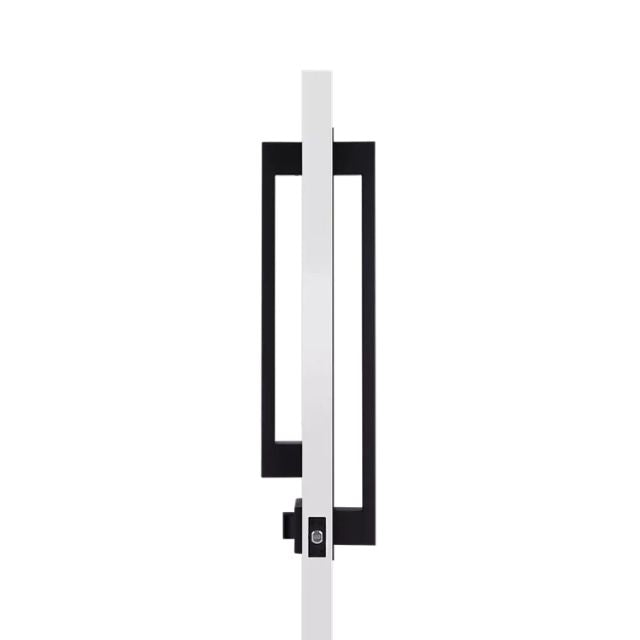 Lockwood Paradigm Pull Handle Lockset - Double Cylinder Deadbolt Matte Black 005/DPHBMBK - The Blue Space