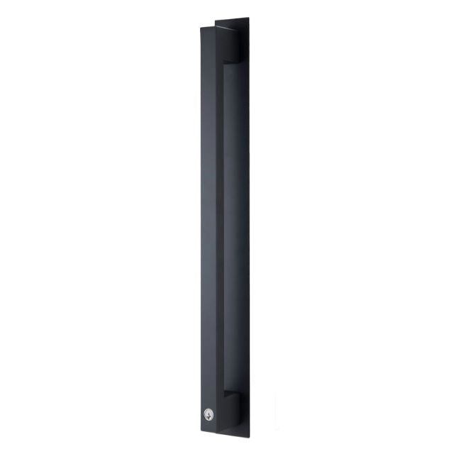 Lockwood Paradigm Pull Handle Lockset - Double Cylinder Deadbolt Matte Black