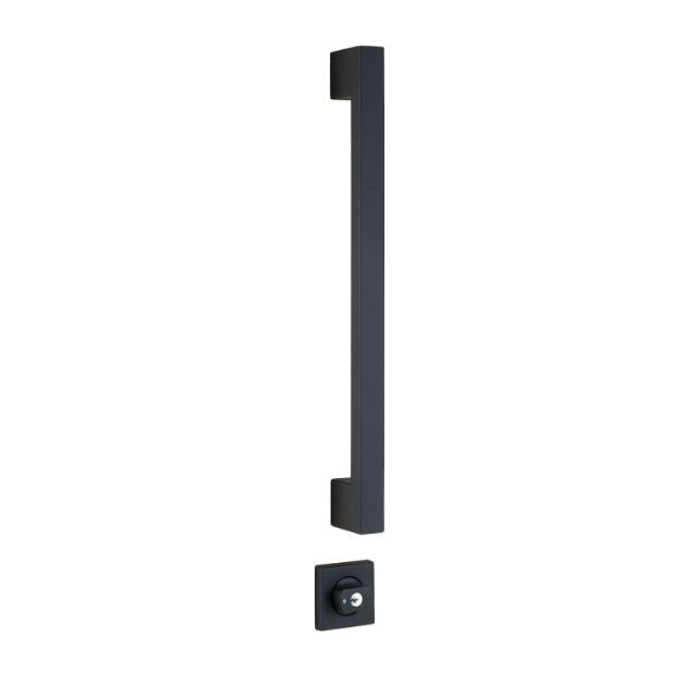 Lockwood Paradigm Pull Handle Lockset - Double Cylinder Deadbolt Matte Black