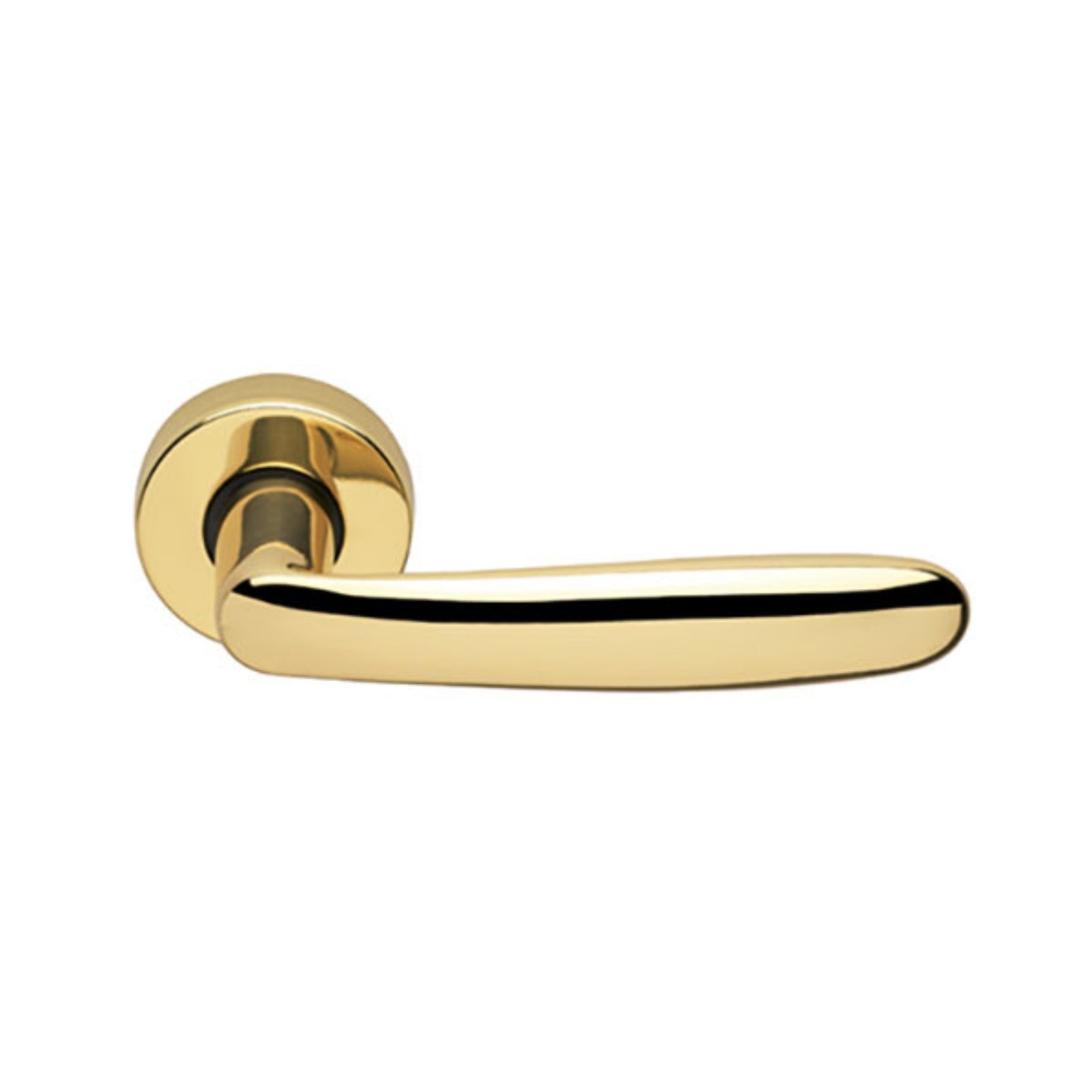 Manital Imola Privacy Door Handle Set Polished Brass MAN-IMPF-OTL-PB - The Blue Space