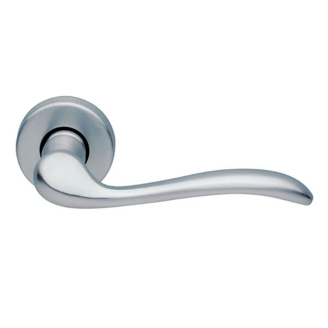 Manital Tosca Privacy Door Handle Set Satin Chrome MAN-TSPF-CSA-SC - The Blue Space